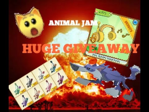 Animal jam giveaway 2019